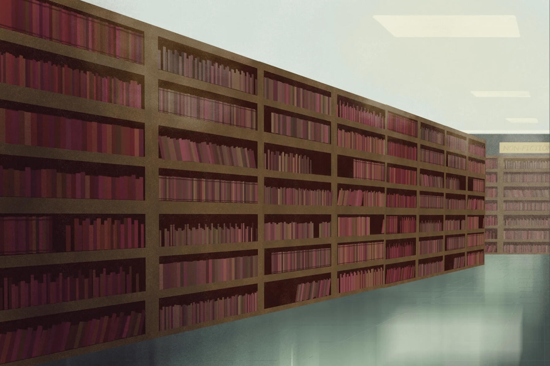 library scene