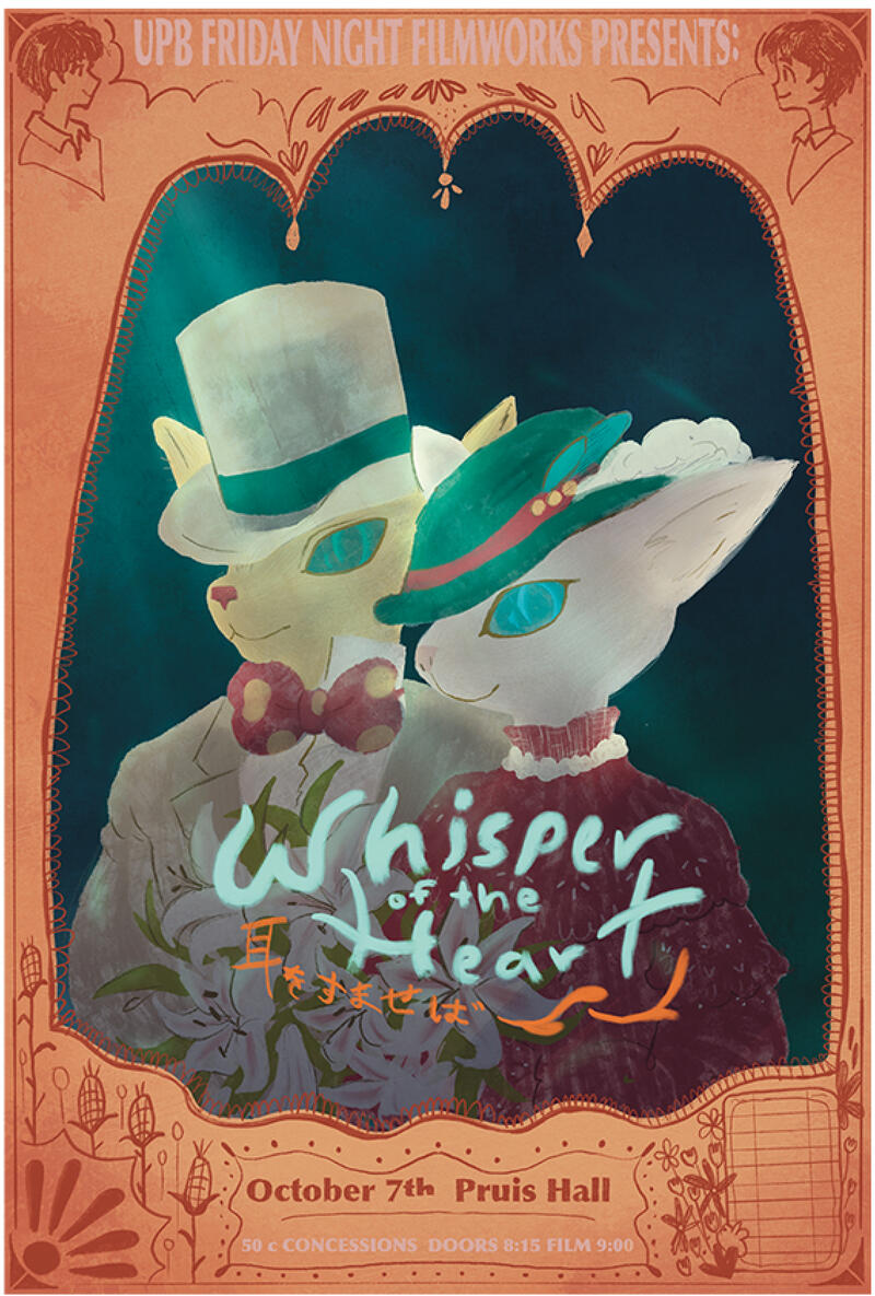 whisper of the heart fan poster