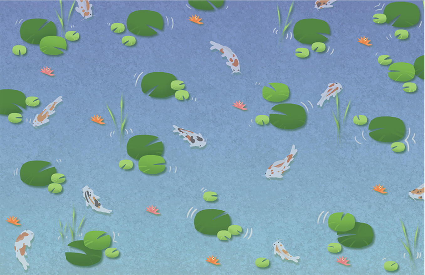 koi pattern